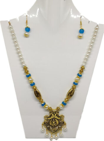 Shimti Alloy Blue Jewellery Set – Multicolor
