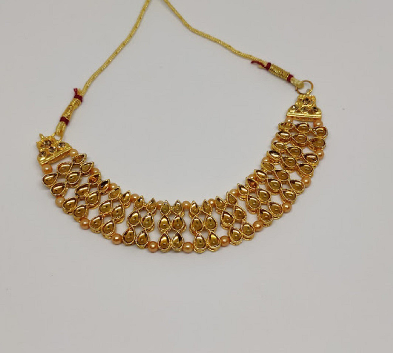 Shimti Alloy Gold Jewellery Set – Gold – view 3