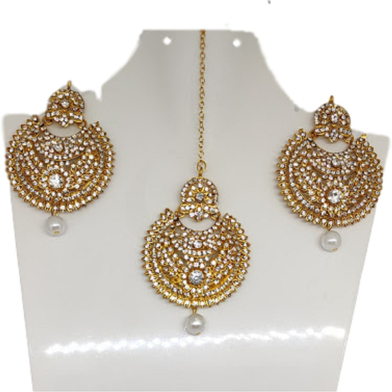 Shimti Alloy Gold Jewellery Set (Pack of 1) – Gold