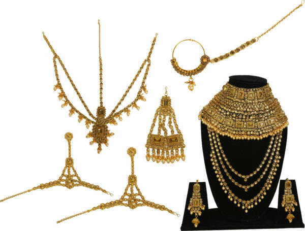 Shimti Alloy Jewel Set (Gold) – Gold