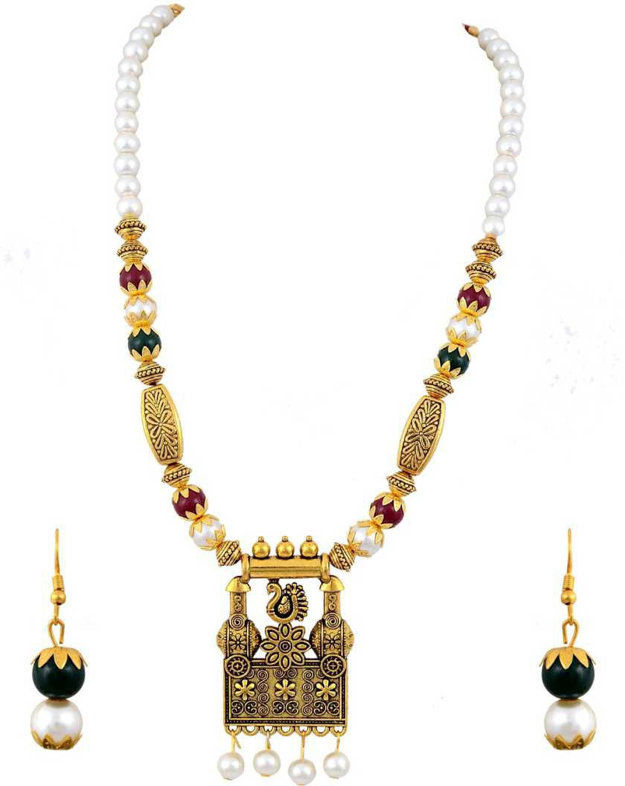 Shimti Alloy Multicolor Jewellery Set – Multicolor – view 2