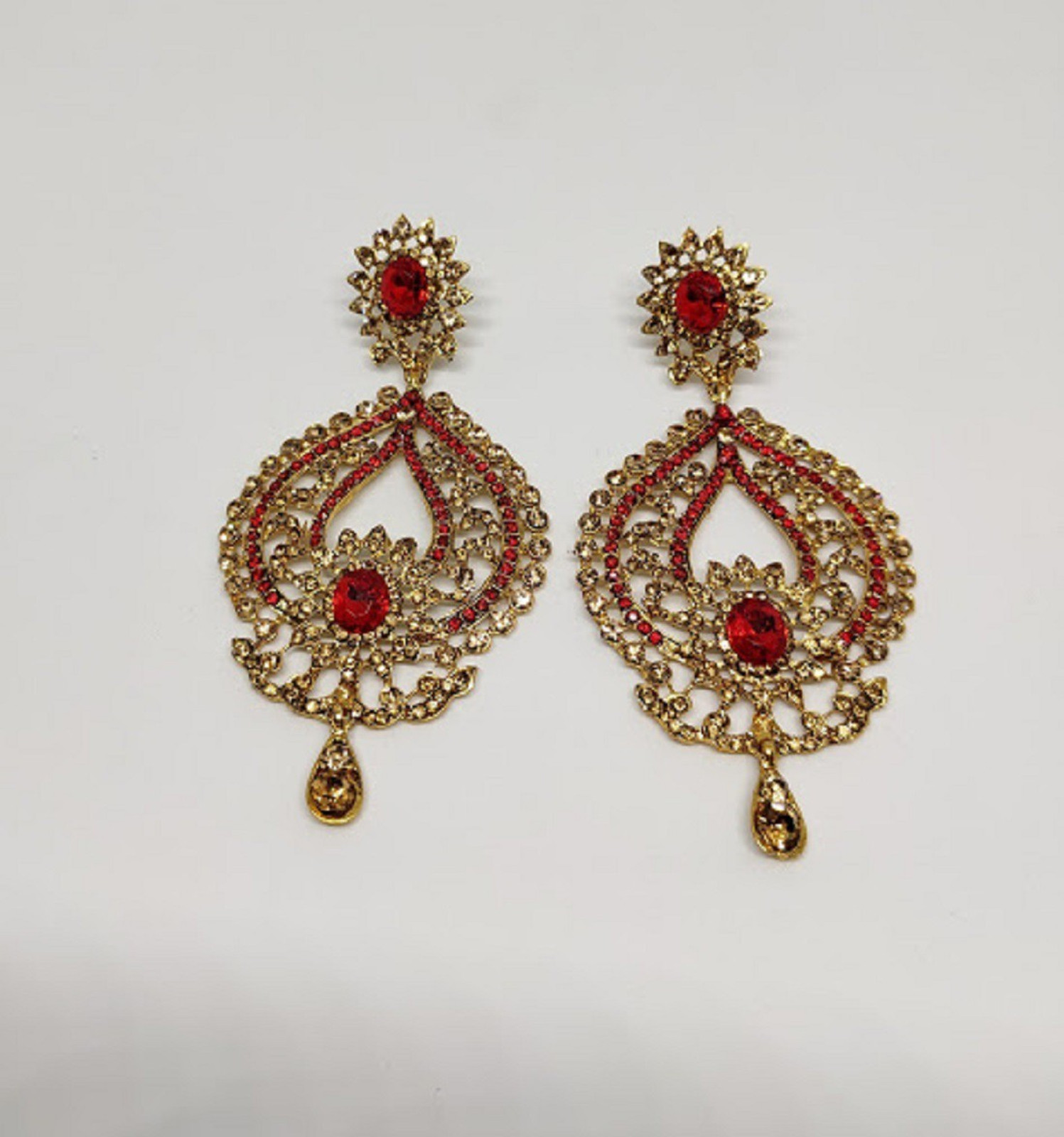 Shimti Alloy Red Jewellery Set – Red – view 3