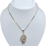 Shimti alloy white gold jewellery set pack of 1 white