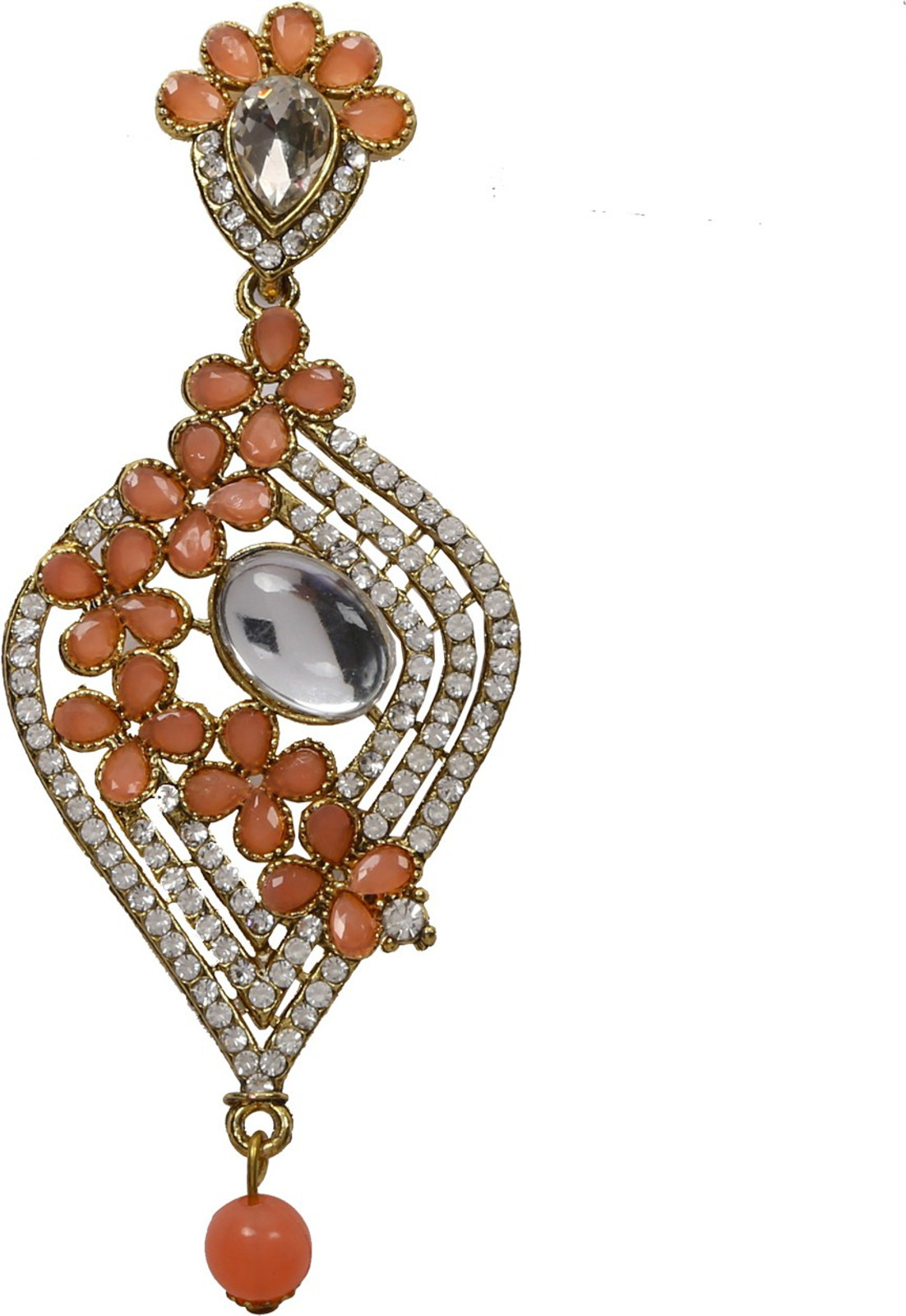Shimti Alloy White, Gold Jewellery Set – White – view 2
