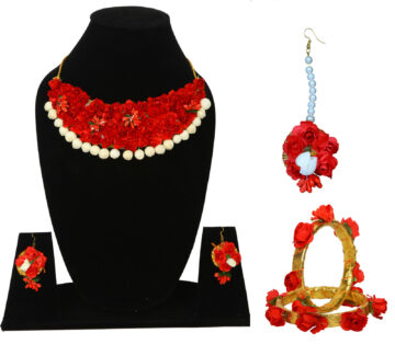 Shimti Plastic, Paper Multicolor Jewellery Set (Pack of 1) – Multicolor