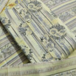 Shimti polycotton floral print salwar suit material lemon