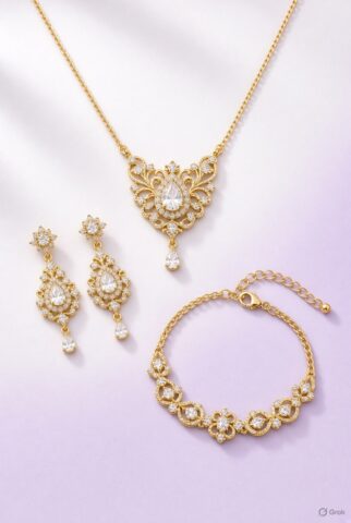 Shimti Everyday Alloy Set Design 10 – Gold Tone